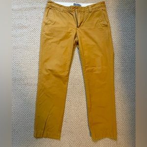 LL Bean Canvas Chinos. Slim Straight 34x30